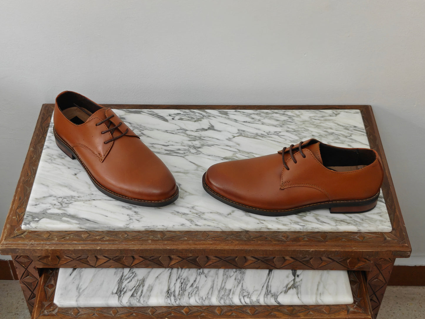 Derby en Cuir Véritable de Tlemcen