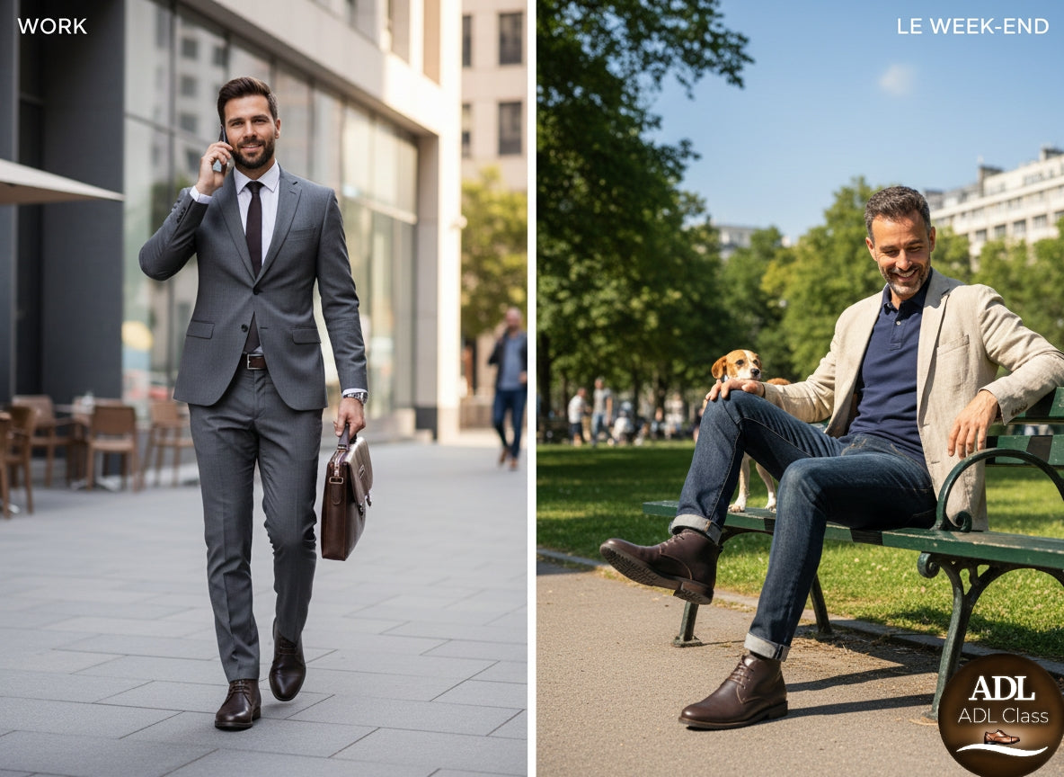 Desert Boots en Cuir Véritable de Tlemcen