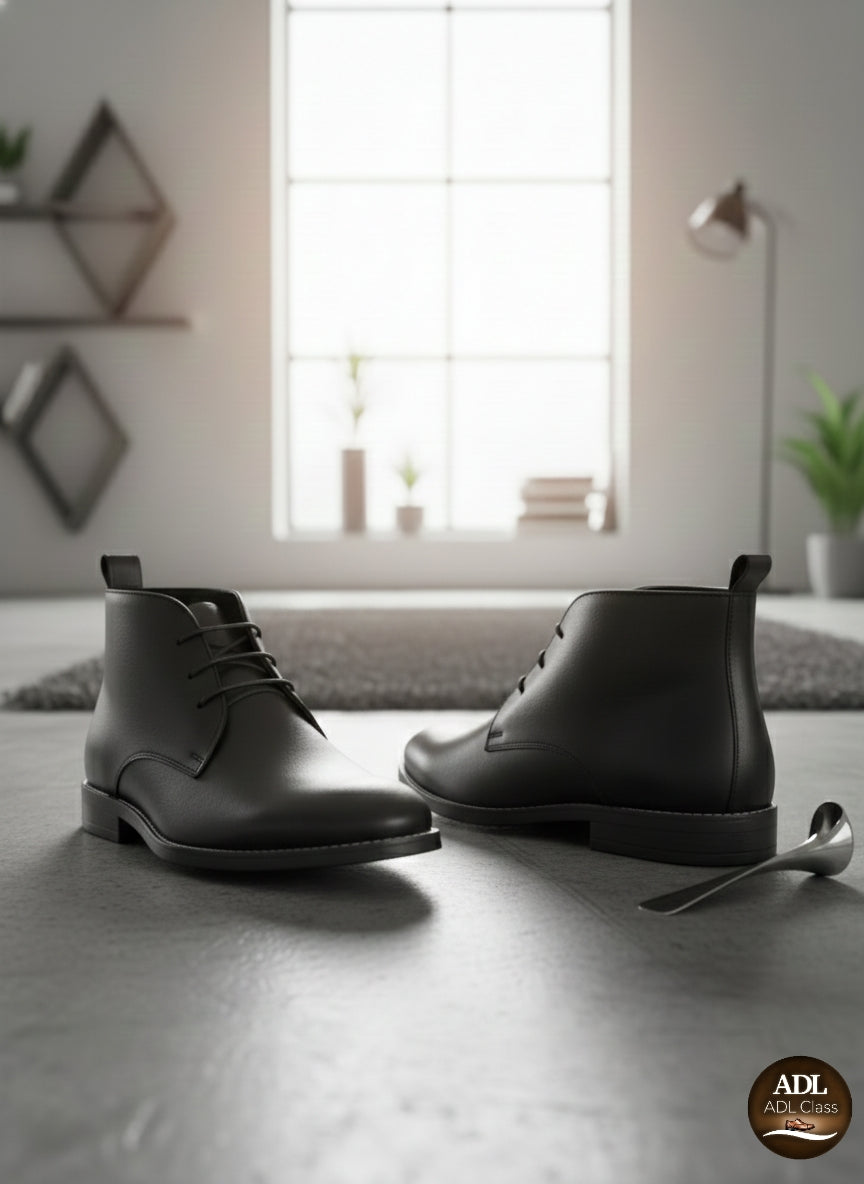 Desert Boots en Cuir Véritable de Tlemcen
